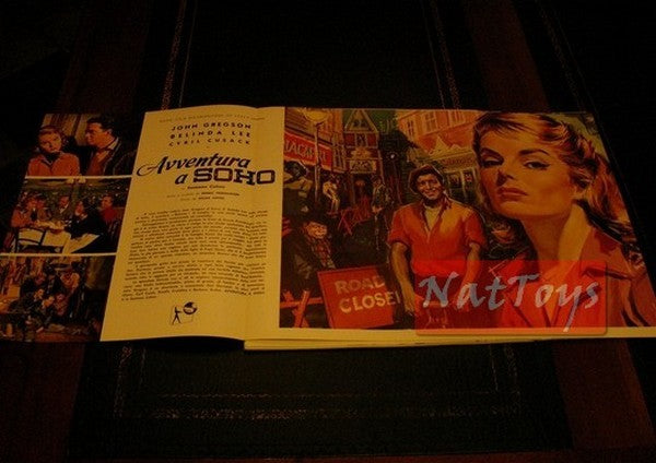 Film Poster PHOTO BAG SOHO ADVENTURE 1957 Original Poster