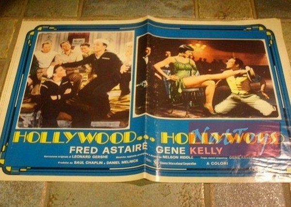 Film Poster PHOTO BAG HOLLYWOD HOLLYWOD Astaire Rogers 66X46 Original Poster