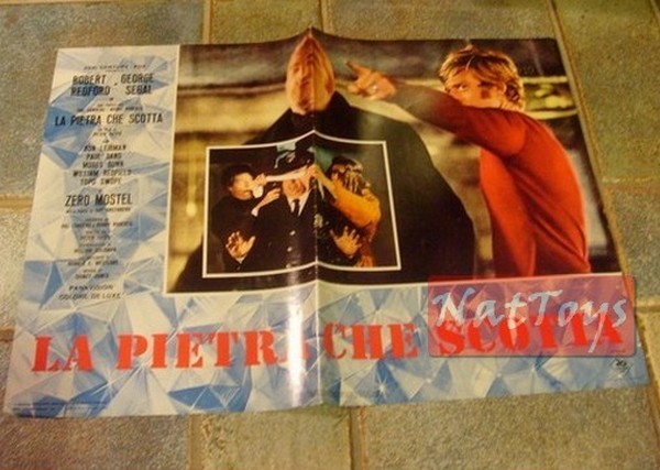 Film Poster PHOTO BAG THE HOT STONE 64X45 1972 Redford Original Poster