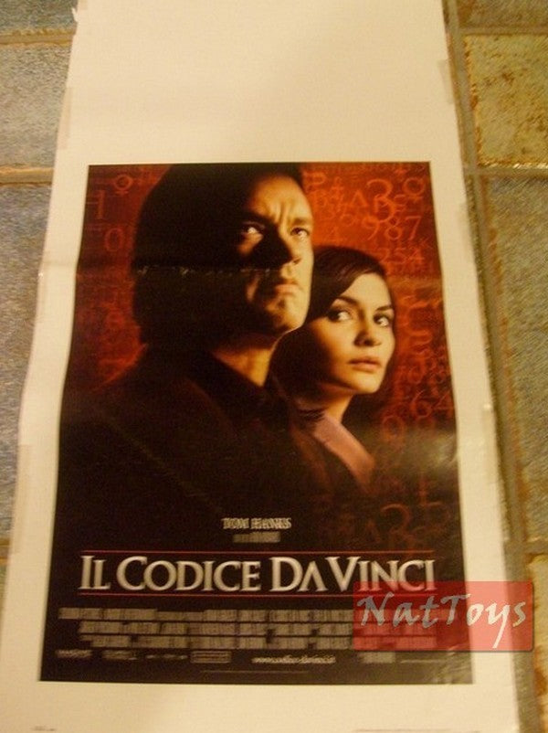 Film Poster THE DA VINCI CODE with Tom Hanks Original Cinema Poster