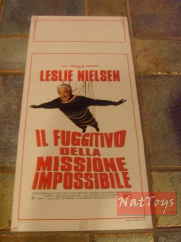 Movie Poster THE FUGITIVE OF MISSION IMPOSSIBLE Nielsen Original Poster