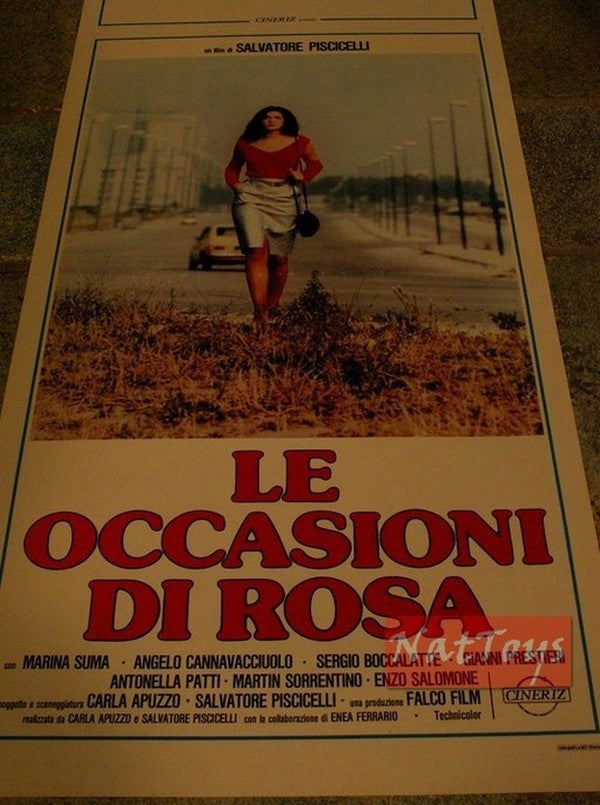 Film Poster THE CHANCES OF ROSA with Marina Suma Original Cinema Poster