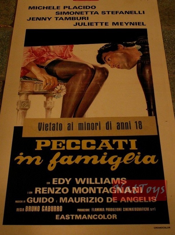 Film Poster SINS IN THE FAMILY Montagnani Tamburi Placido Original Poster