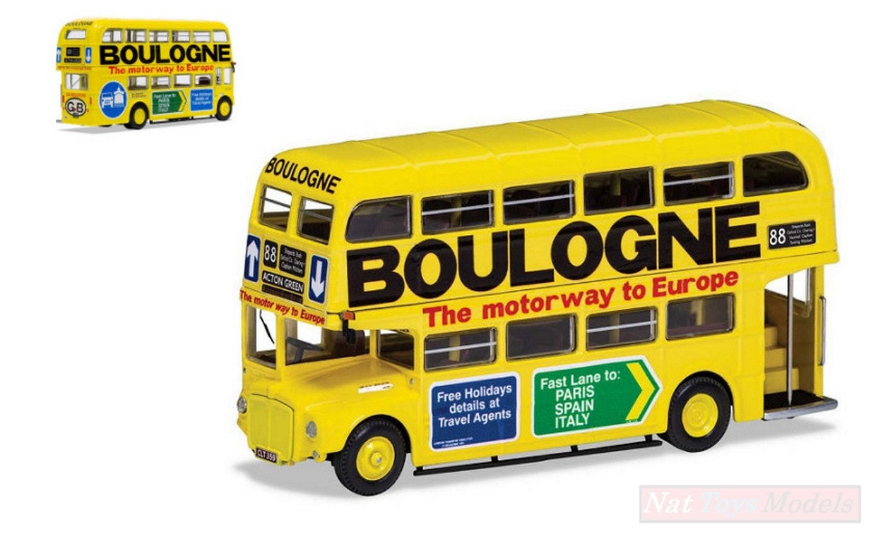 MODÈLE RÉDUIT COMPATIBLE AVEC AEC TYPE RM LONDON TRANSPORT 359 CLT ROUTE 88 mm 110 1:76 CORGI OM46315A