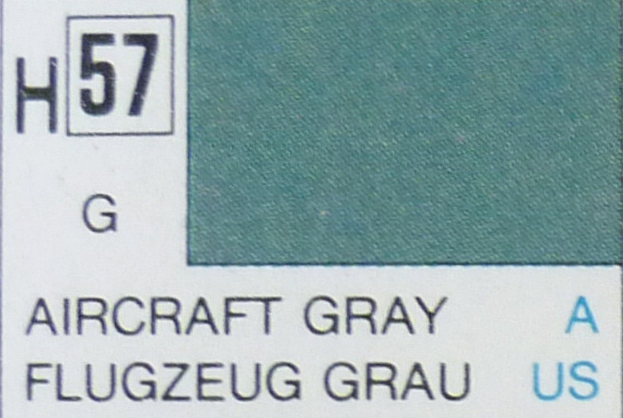MODELING COLORS AIRCRAFT GRAY GLOSS ml 10 Pcs.6 GUNZE GU0057