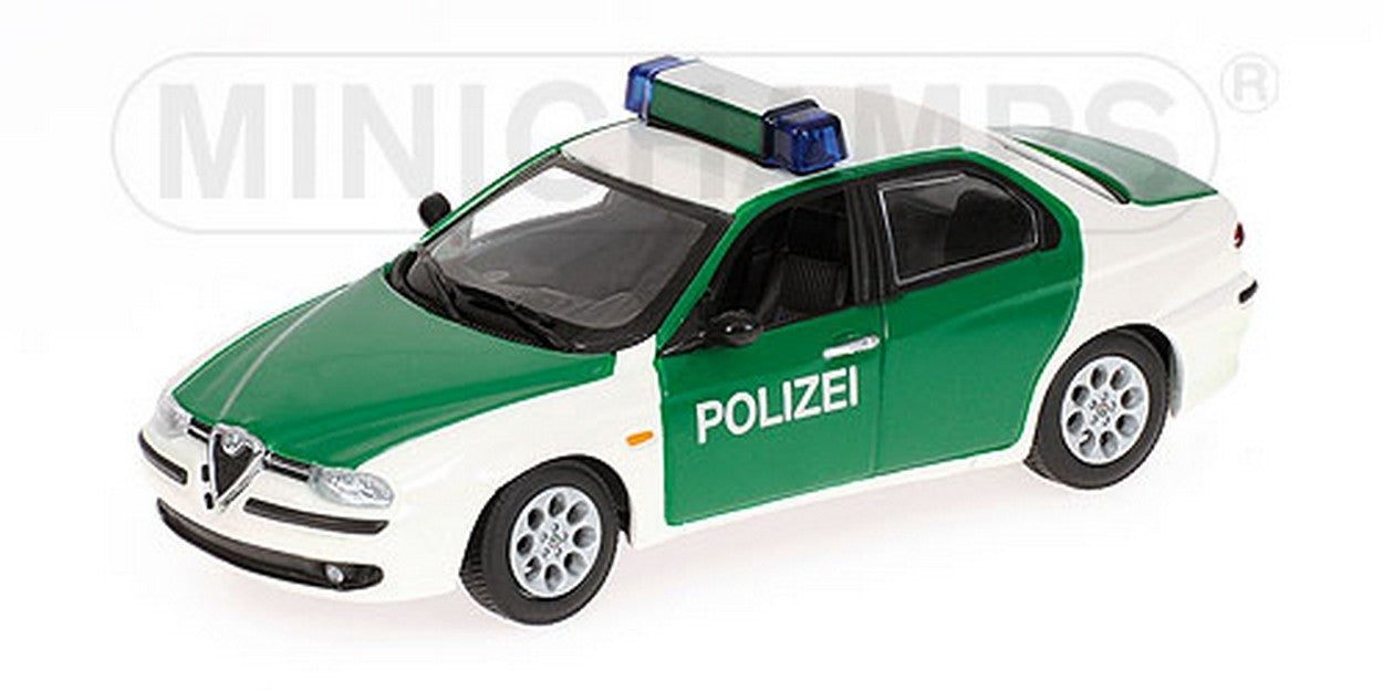 MODELE REDUIT COMPATIBLE AVEC ALFA ROMEO 156 POLIZEI 1:43 MINICHAMPS PM430120790