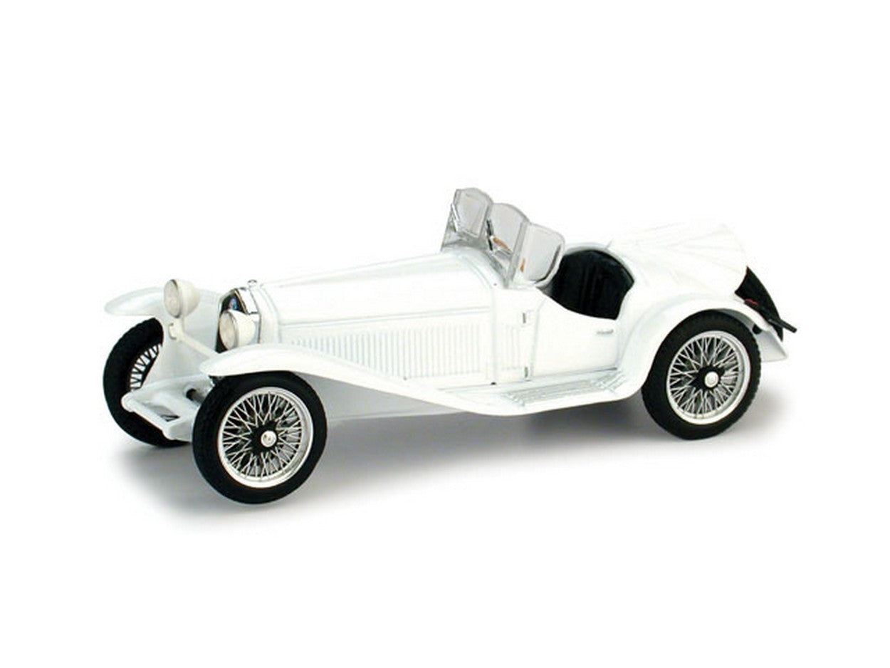 MODELE REDUIT COMPATIBLE AVEC ALFA ROMEO 2300 1931 STRADALE BLANC 1:43 BRUMM BM0077-02
