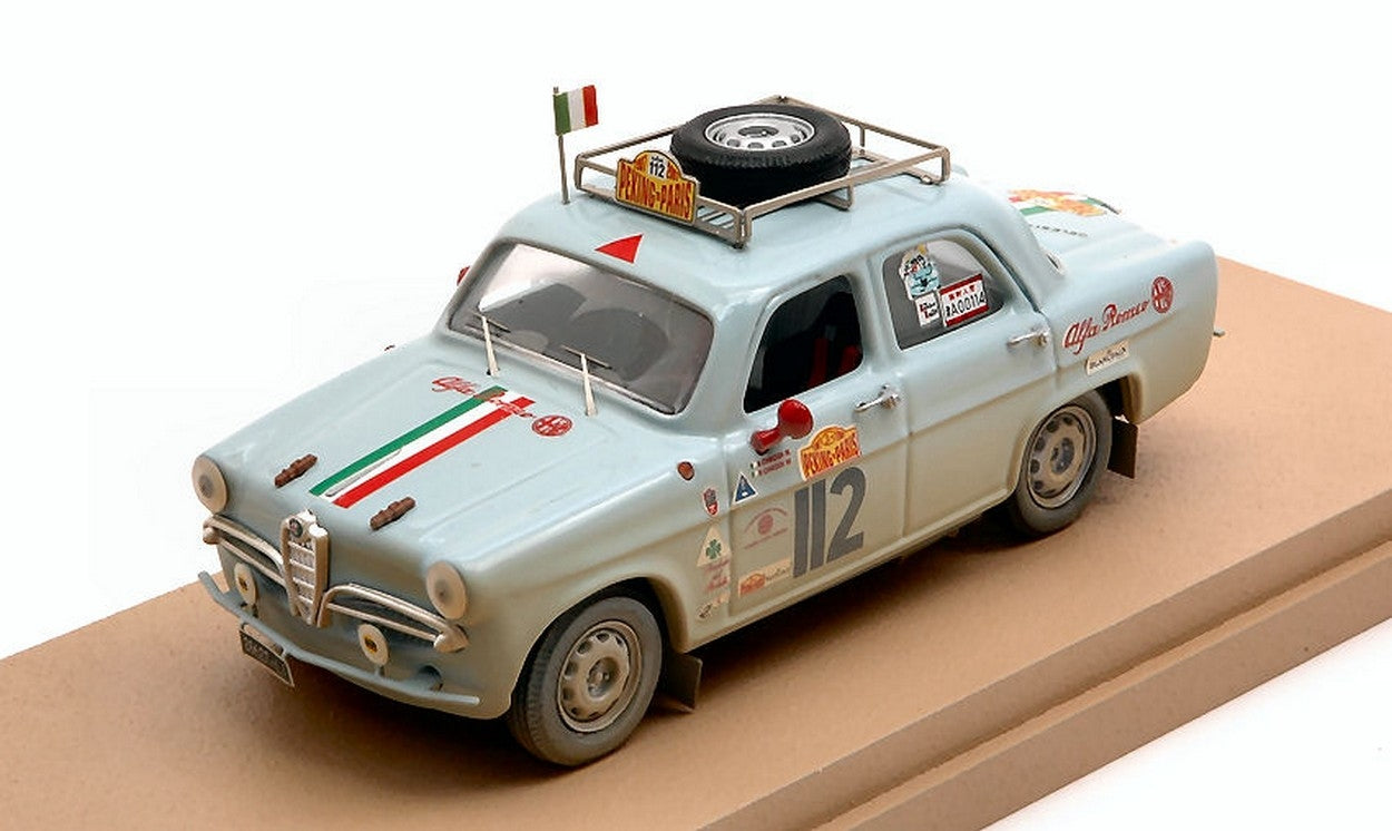 Alfa Romeo Giulietta Taxi Milan 1959 - Miniature 1/43 Rio - Neuve
