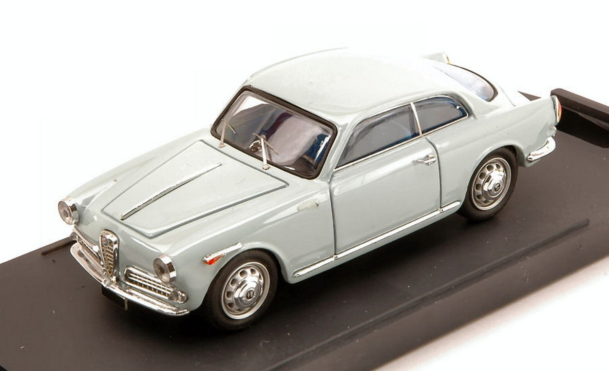 MODELLINO IN SCALA COMPATIBILE CON ALFA ROMEO GIULIETTA SP 2S STREET 1959 LIGHT BLUE 1:43 BANG BG7178