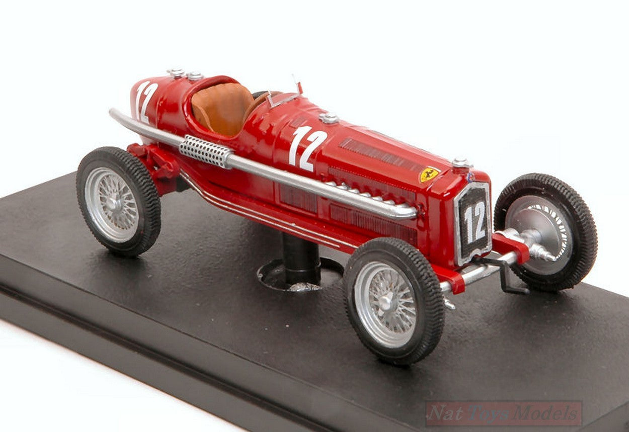 MODELLINO IN SCALA COMPATIBILE CON ALFA ROMEO P 3 N.12 WINNER NURBURGRING 1935 T.NUVOLARI 1:43 RIO RI4178
