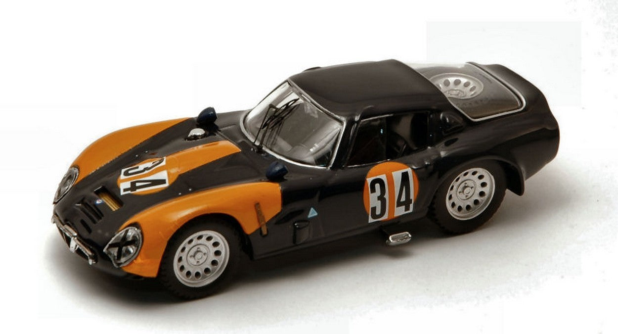 MODELLINO IN SCALA COMPATIBILE CON ALFA ROMEO TZ 2 N.34 DNQ MISANO 1973 OTTORINO VOLONTERIO 1:43 BEST MODEL BT9329