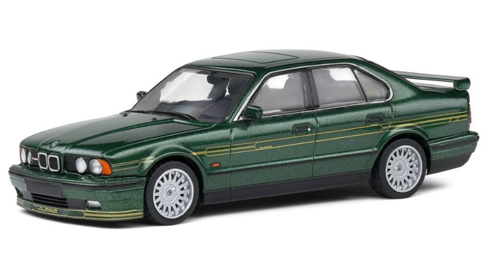 MODELLINO IN SCALA COMPATIBILE CON ALPINA B10 (E34) 1994 GREEN 1:43 SOLIDO SL4310403