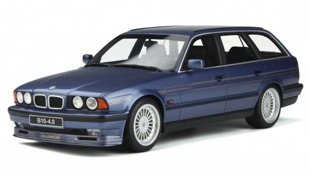 MODELLINO IN SCALA COMPATIBILE CON ALPINA E34 B10 4.0 TOURING BLUE 1995 1:18 OTTOMOBILE OT944
