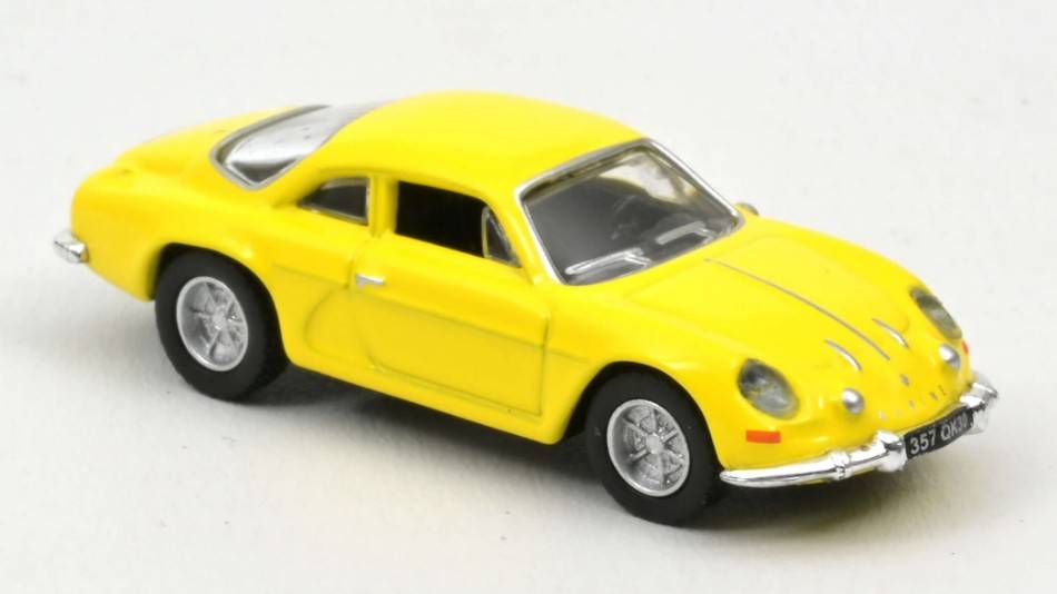 MODELE REDUIT COMPATIBLE AVEC ALPINE A110 1973 JAUNE 1:87 NOREV NV517823