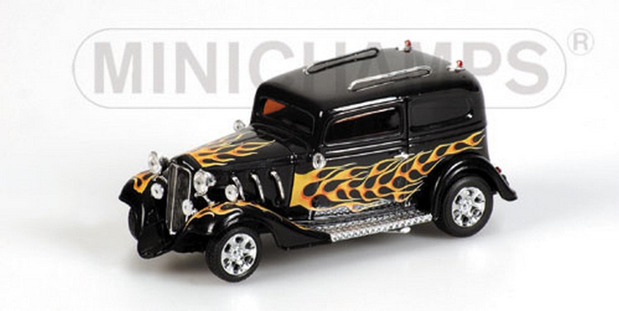 SCALE MODEL COMPATIBLE WITH AMERICAN HOR ROD BLACK 1:43 MINICHAMPS PM400142260