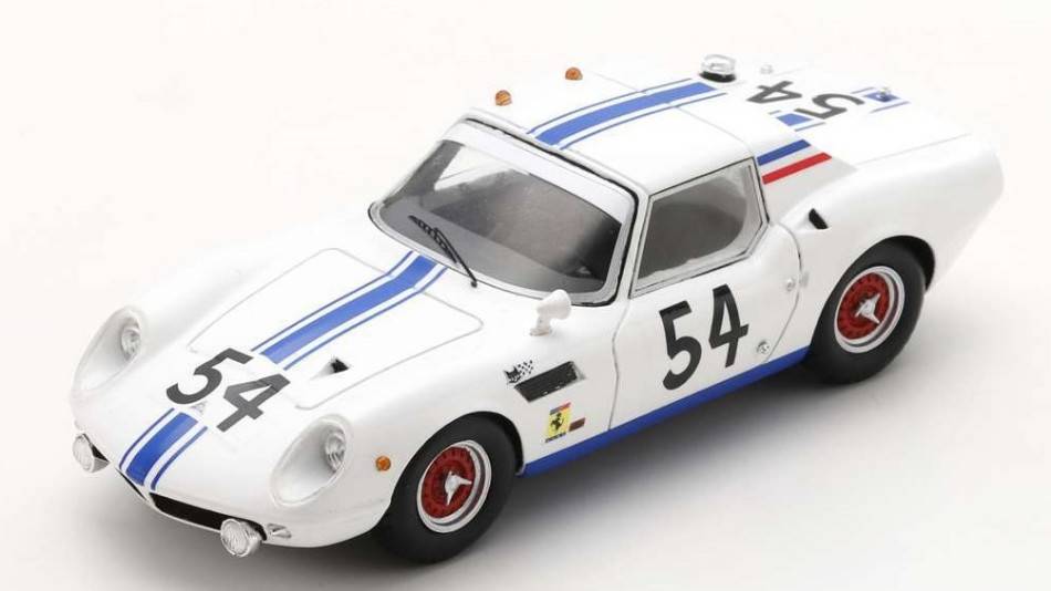SCALE MODEL COMPATIBLE WITH ASA RB 613 N.54 LM 1966 F.PASQUIER-R.MIEUSSET 1:43 SPARK MODEL S2995