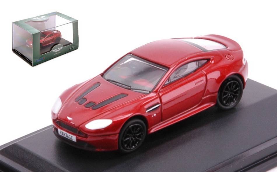 MODÈLE RÉDUIT COMPATIBLE AVEC ASTON MARTIN V12 VANTAGE S ROUGE 1:76 OXFORD OXF76AMVT001