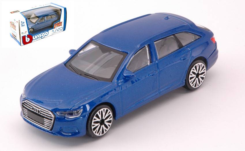 MODELE REDUIT COMPATIBLE AVEC AUDI A6 AVANT BLEU 1:43 BURAGO BU30398B MODEL