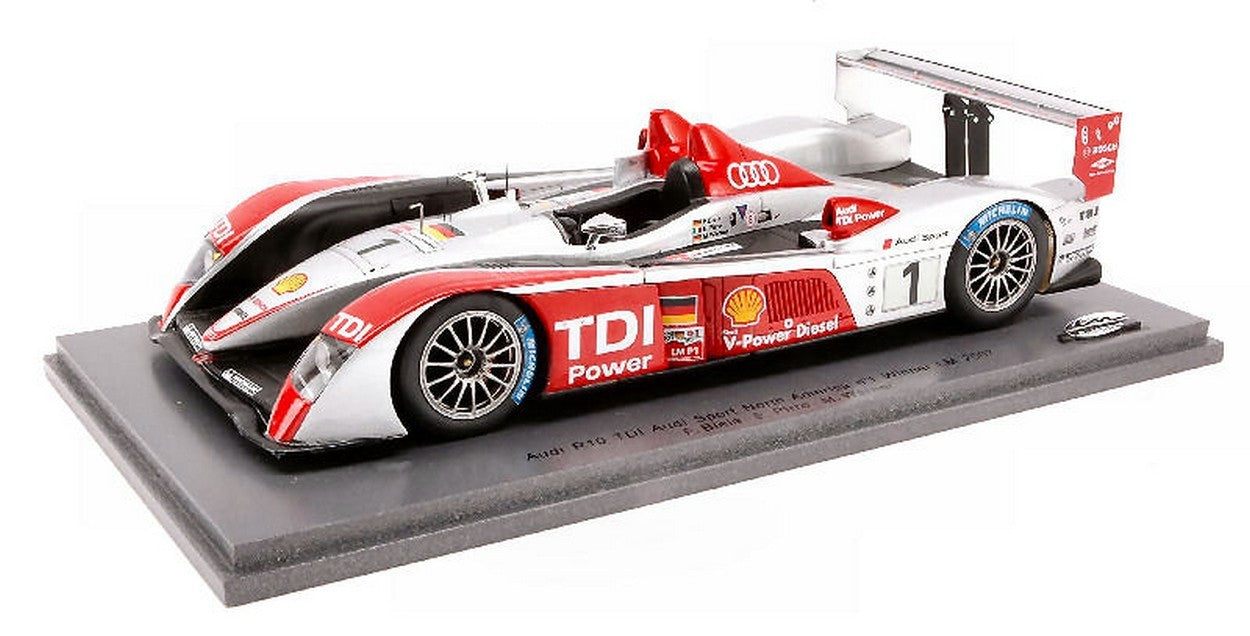 MODELE REDUIT COMPATIBLE AVEC AUDI R 10 N.1 WINNER LM 2007 1:24 SPARK MODEL S24LMS009