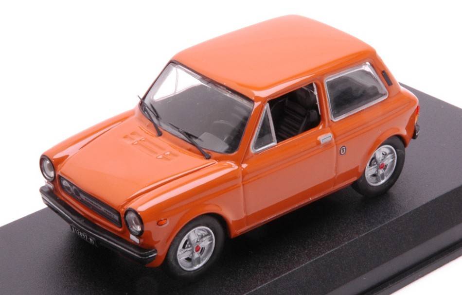 SCALE MODEL COMPATIBLE WITH AUTOBIANCHI A112 ABARTH 2nd SERIES 1973 LIGHT BROWN 1:43 BEST MODEL BT9835