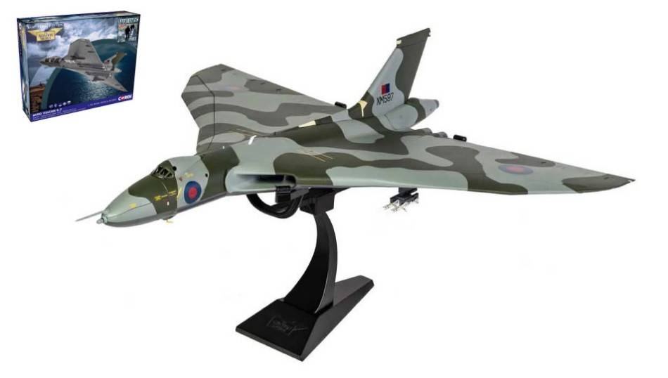 SCALE MODEL COMPATIBLE WITH AVRO VULCAN B2 XM597 BLACK BUCK 6 FALKLANDS WAR 1982 1:72 AIRFIX AA27206