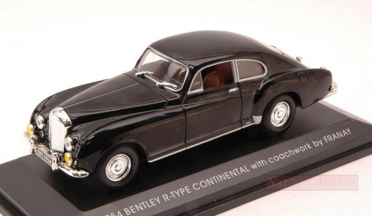MODELE REDUIT COMPATIBLE AVEC BENTLEY R-TYPE CONTINENTAL 1954 NOIR 1:43 LUCKY DIE CAST LDC43212BK