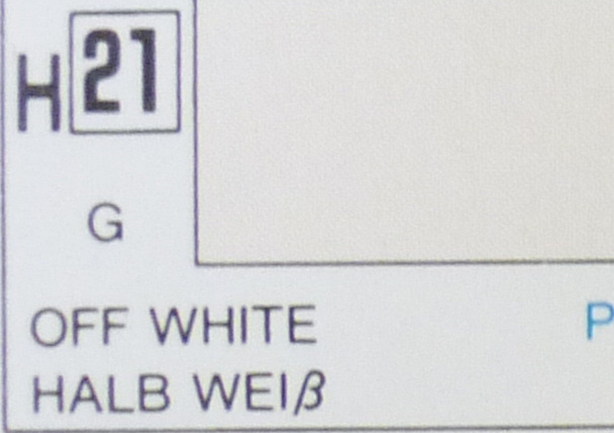 COULEURS À MODÉLISER CRAIE BLANCHE ml 10 Pcs.6 GUNZE GU0021
