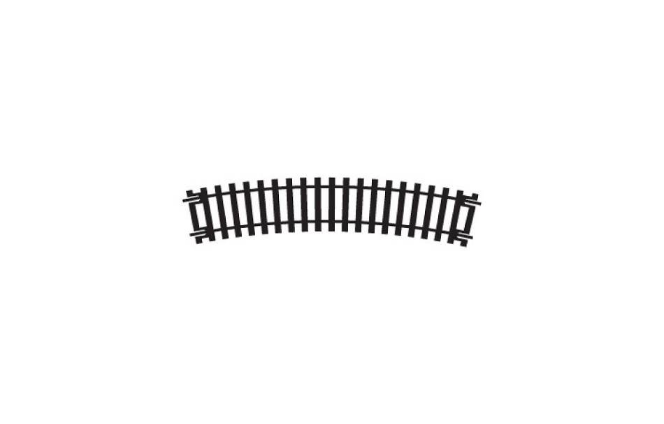 SCALE MODEL COMPATIBLE WITH CURVED RAIL RADIUS 1 mm 371 ARCO 22.5° 1:87 LIMA R604