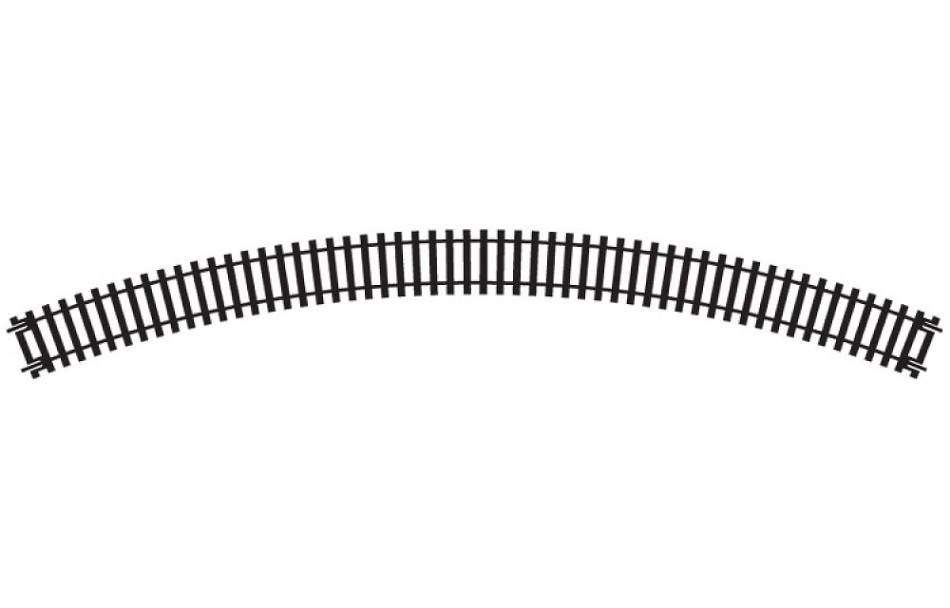 MODELLINO IN SCALA COMPATIBILE CON BINARIO DOPPIO CURVO RAGGIO 3 mm 505 ARCO 45 1:87 LIMA R609