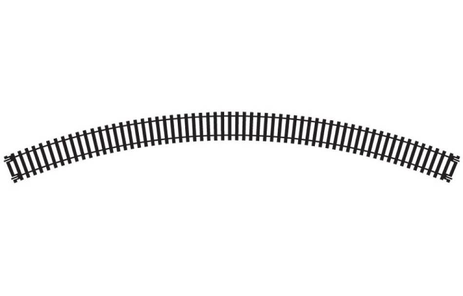 SCALE MODEL COMPATIBLE WITH DOUBLE CURVED RAIL RADIUS 4 1:87 RIVAROSSI R8262
