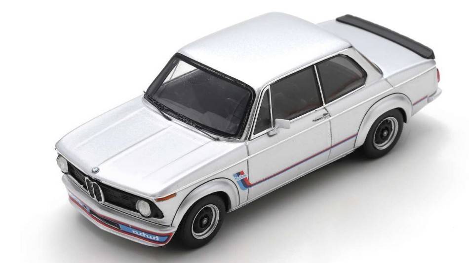 MODELLINO IN SCALA COMPATIBILE CON BMW 2002 TURBO 1973 1:43 SPARK MODEL S2815