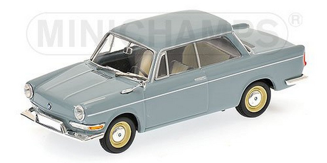 MODELLINO IN SCALA COMPATIBILE CON BMW 700 LS 1960 BLUE 1:43 MINICHAMPS PM430023705