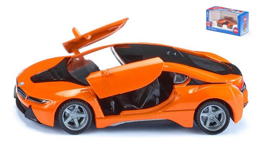 MODELLINO IN SCALA COMPATIBILE CON BMW i8 LCL 1:50 SIKU SK2348 DIE CAST MODEL