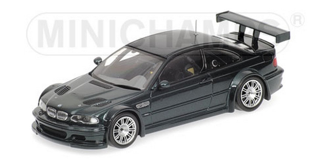 MODELLINO IN SCALA COMPATIBILE CON BMW M 3 2001 GREEN 1:43 MINICHAMPS PM400012104