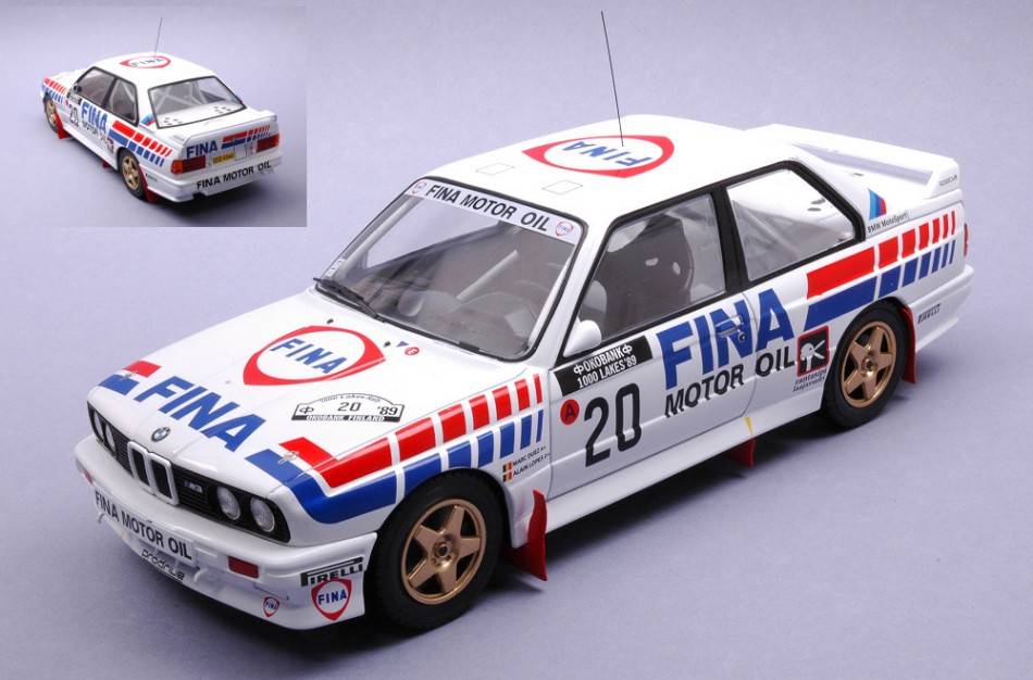 SCALE MODEL COMPATIBLE WITH BMW M3 E30 N.20 1000 LAKES RALLY 1989 DUEZ/LOPES 1:18
IXO MODEL 18RMC132