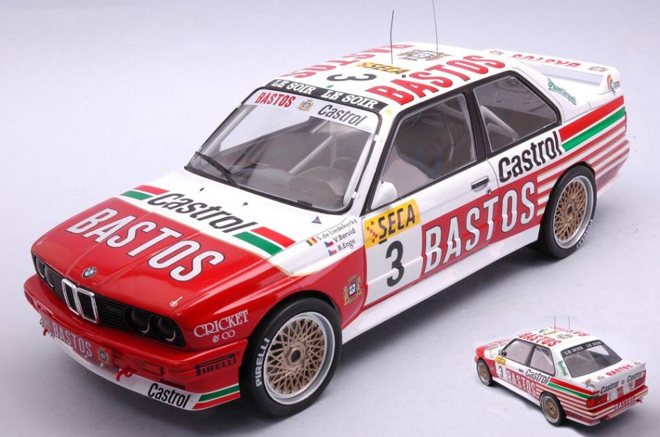 SCALE MODEL COMPATIBLE WITH BMW M3 (E30) N.3 24H SPA 1991 LIEDEKERKE/ENGE/BERVID 1:18
IXO MODEL 18RMC081C.20