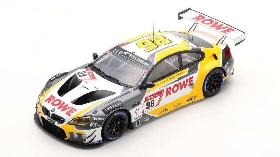 SCALE MODEL COMPATIBLE WITH BMW M6 GT3 N.98 2nd 24 H NURBURGRING 2021 GOTZ-MARCIELLO-JUNCADELLA 1:18 SPARK MODEL 18SG053