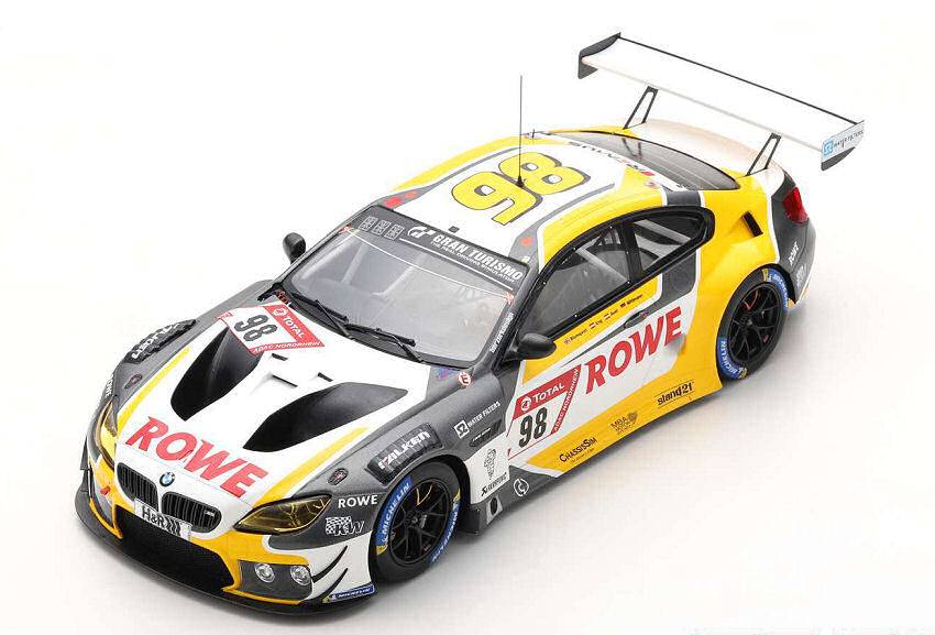 SCALE MODEL COMPATIBLE WITH BMW M6 GT3 N.98 4th 24 H NURBURGRING 2020 M.WITTMANN-BLOMQVIST-ENG 1:18 SPARK MODEL S18SG049