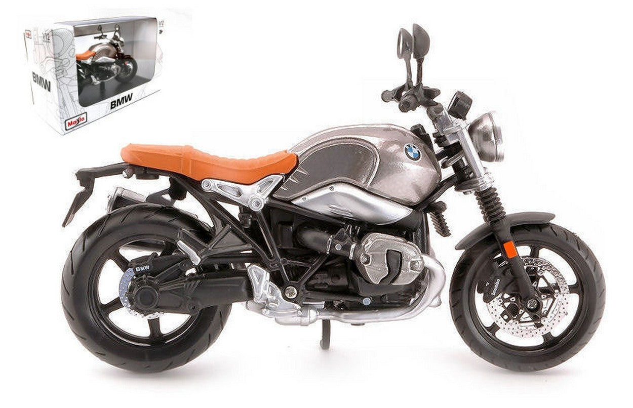 MODELE REDUIT COMPATIBLE AVEC BMW R NINE T SCRAMBLER 1:12 MAISTO MI32701