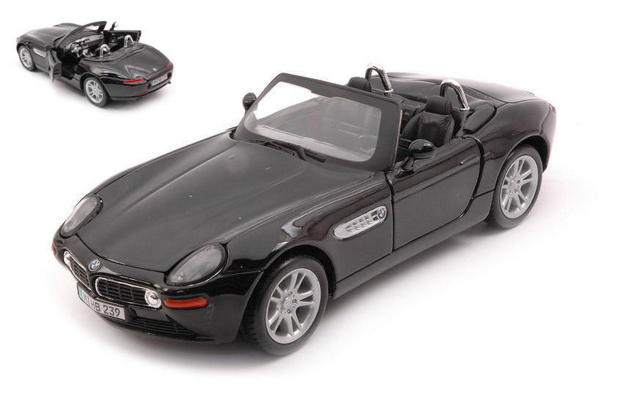MODELLINO IN SCALA COMPATIBILE CON BMW Z 8 2000 BLACK 1:24 MAISTO MI31996BK