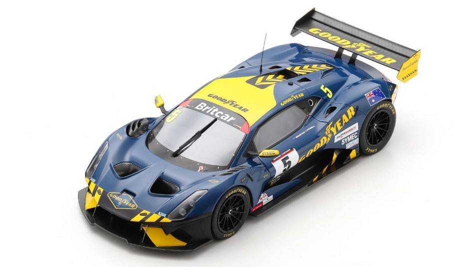 MODELLINO IN SCALA COMPATIBILE CON BRABHAM BT62 GOODYEAR 2021 1:18 SPARK MODEL 18S314