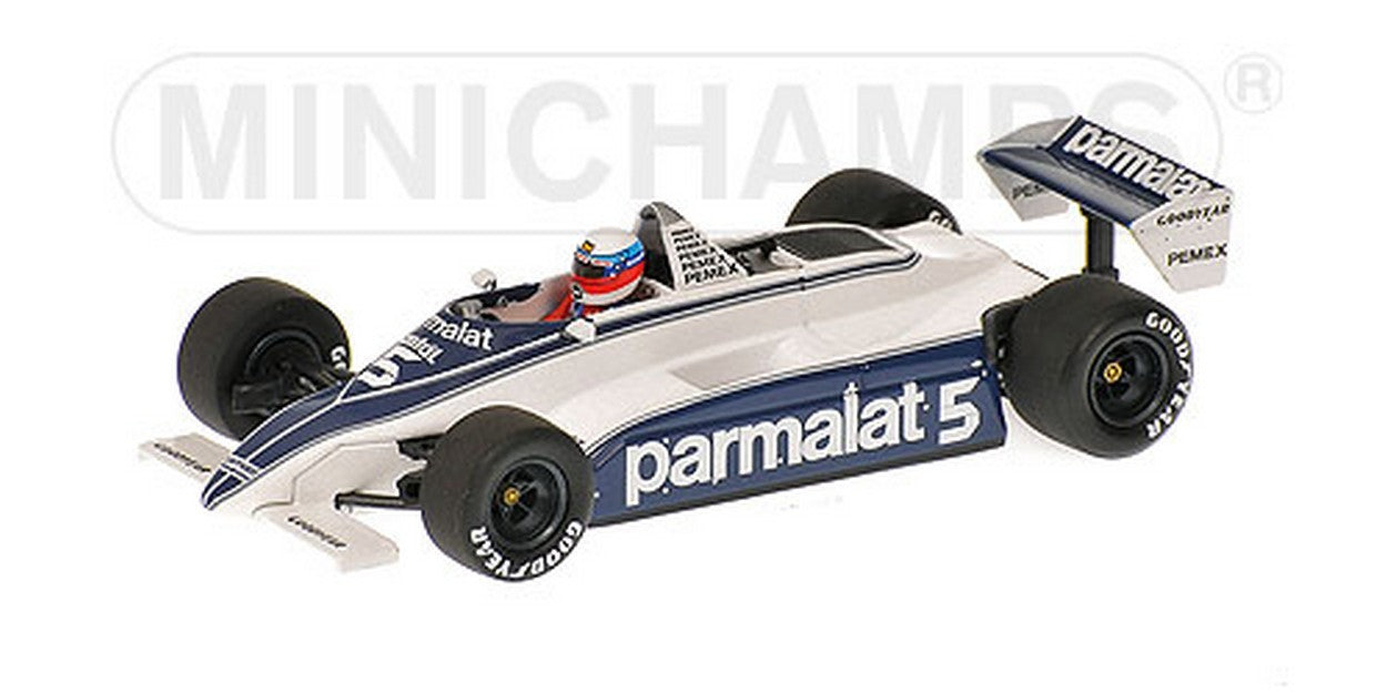 MODELE REDUIT COMPATIBLE AVEC BRABHAM M.WINKELHOCK 1981 1:43 MINICHAMPS PM400810105