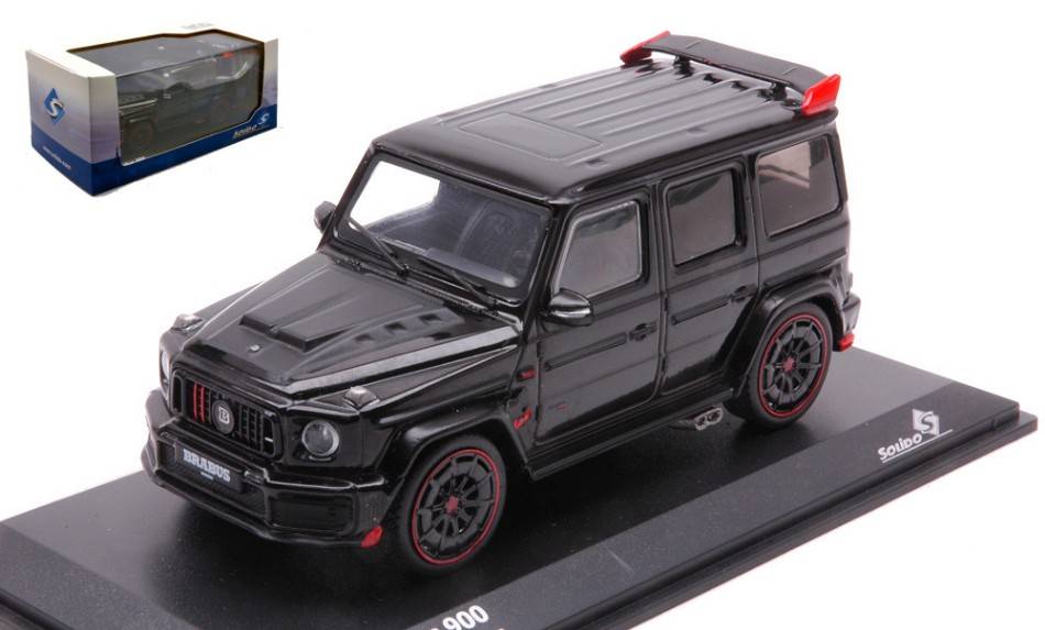 MODELE REDUIT COMPATIBLE AVEC BRABUS ROCKET 900 2021 SIGNATURE NOIR 1:43 SOLID SL4312402