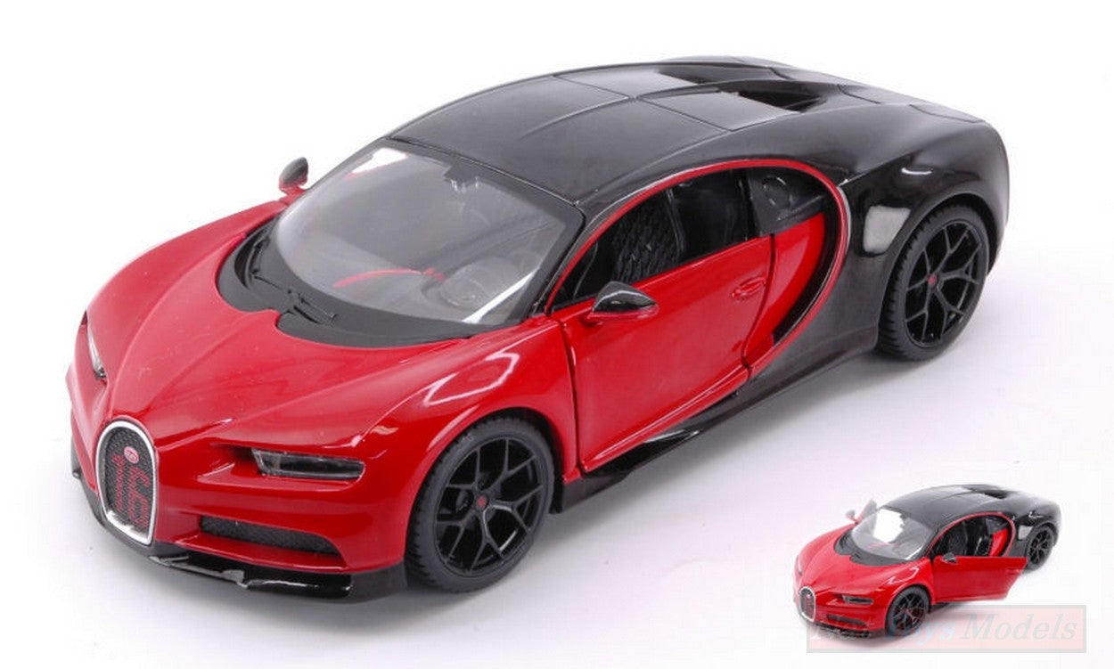 MODÈLE RÉDUIT COMPATIBLE AVEC BUGATTI CHIRON SPORT ÉDITION SPÉCIALE N.16 1:24 MAISTO MI31524