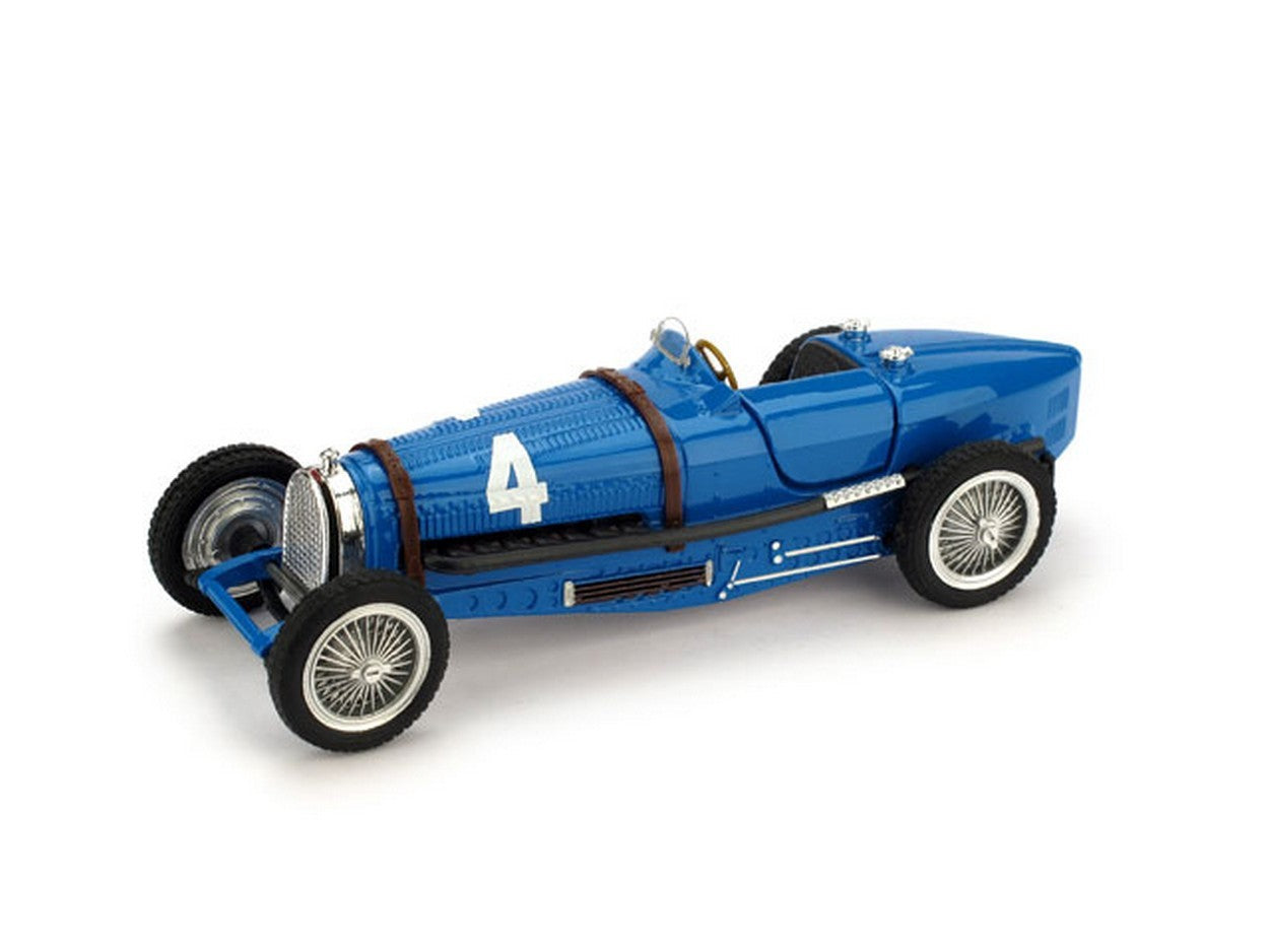 MODÈLE RÉDUIT COMPATIBLE AVEC BUGATTI T59 N.4 GAGNANT DU GRAND PRIX AUTOMOB. BELGIQUE 1934 R.DREYFUS 1:43 BRUMM BM0041