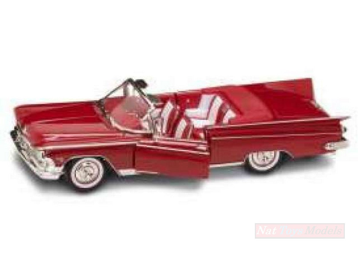 MODELE REDUIT COMPATIBLE AVEC BUICK ELECTRA 225 1959 ROUGE 1:18 LUCKY LDC92598R