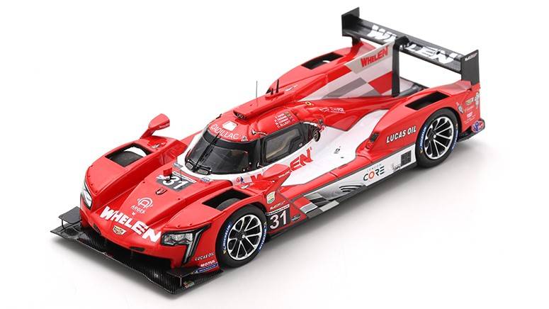 SCALE MODEL COMPATIBLE WITH CADILLAC N.31 POLE + 8th 24 H DAYTONA 2021 NASR-CONWAY-DERANI-ELLIOT SPARK MODEL US281