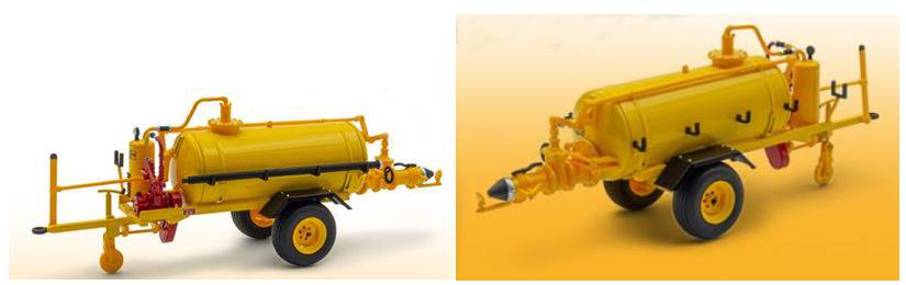 MODELLINO IN SCALA COMPATIBILE CON CARROBOTTE SPANDILIQUAMI VEENHUIS VACUUMMESTZULGER 1750 L 1:32 UNIVERSAL HOBBIES UH6498