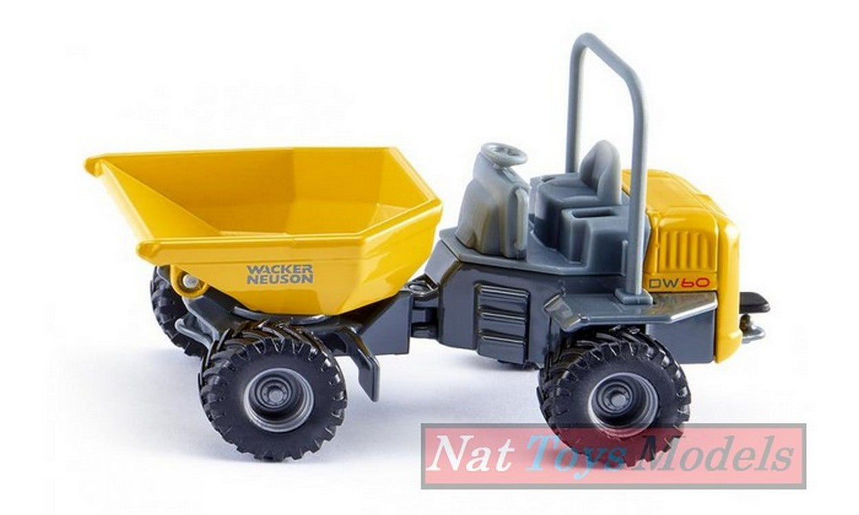 SCALE MODEL COMPATIBLE WITH WACKER NEUSON DW 60 DUMPER 1:50 SIKU SK3509