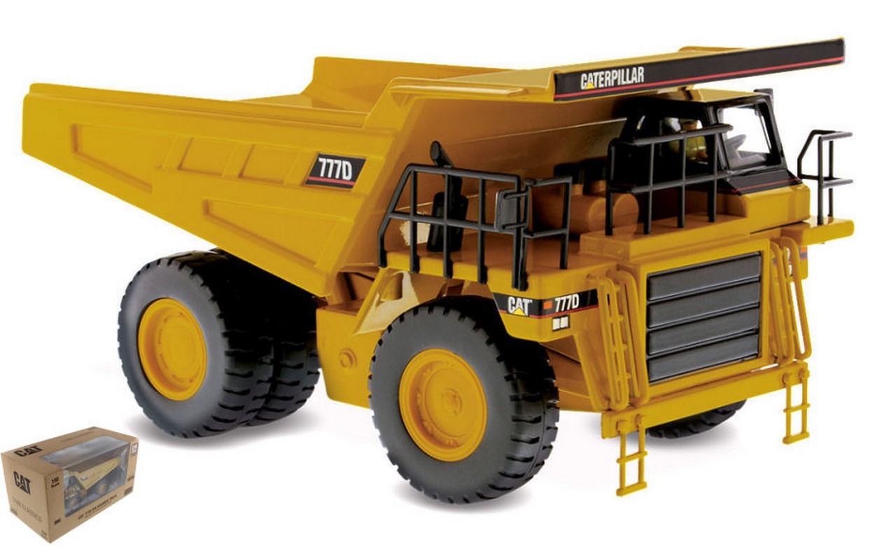 MODELLINO IN SCALA COMPATIBILE CON CAT 777D OFF HIGHWAY TRUCK 1:50 DIECAST MASTER DM85104